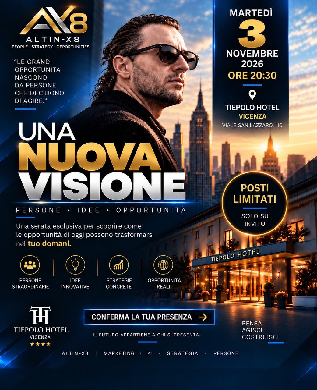 Evento 10 ottobre 2026 - Teatro Oltremare Riccione