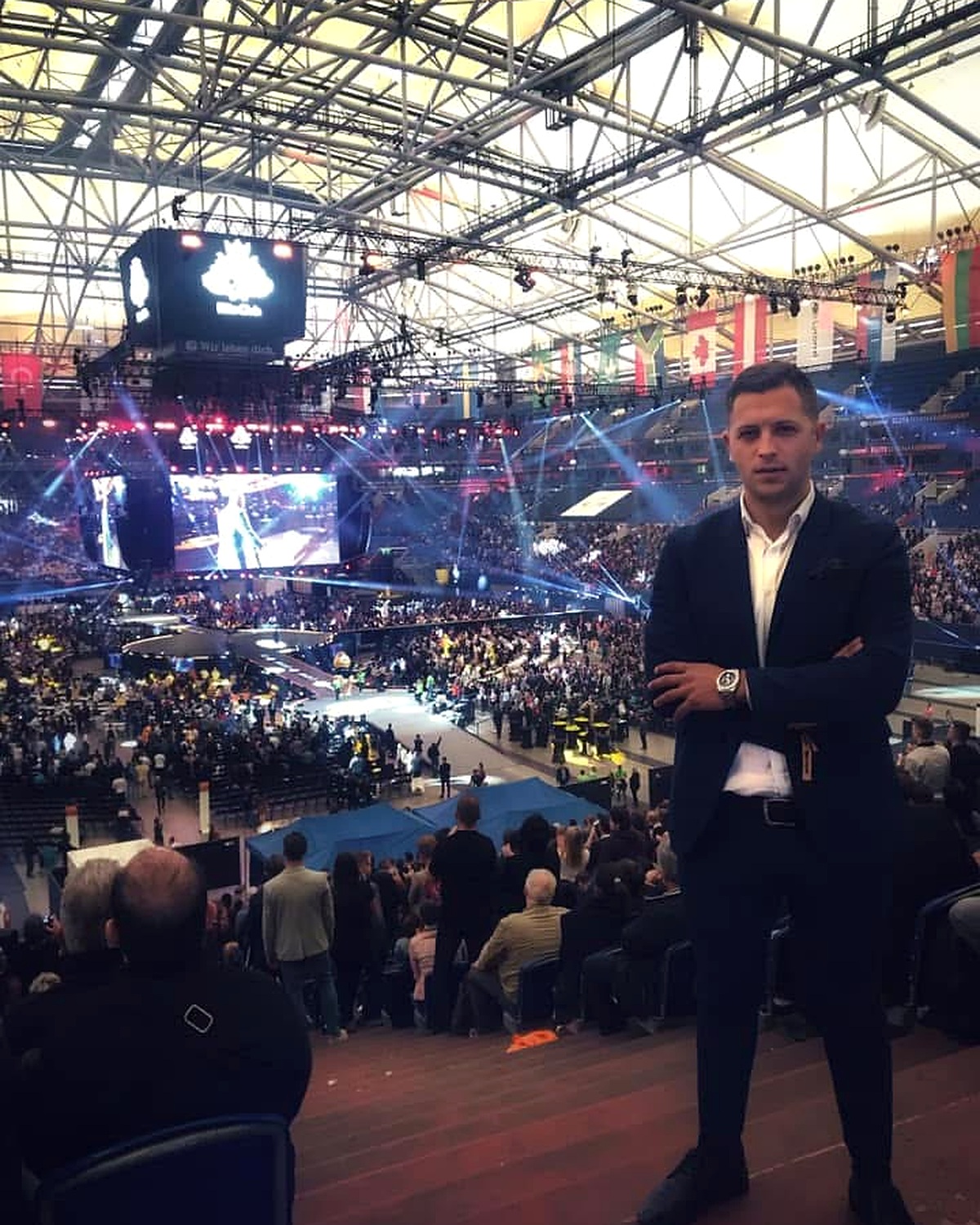 Altin durante un evento